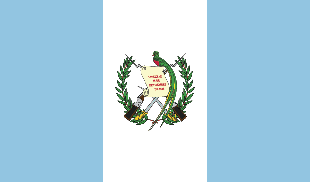 Bandera de GUATEMALA