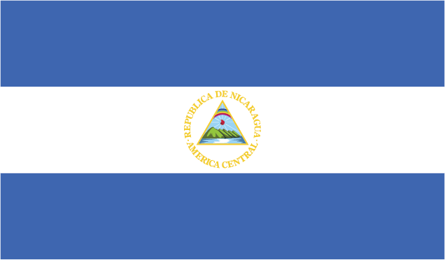 Bandera de NICARAGUA