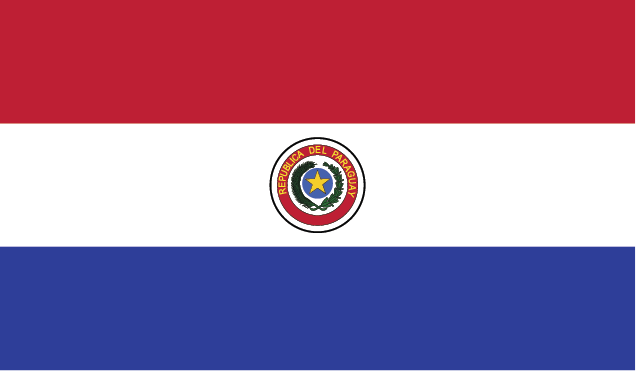 Bandera de PARAGUAY