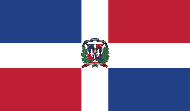 Bandera de REPÚBLICA DOMINICANA